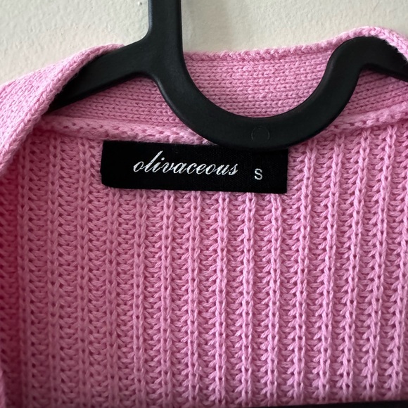Olivaceous Pink Cardigan - Picture 2 of 3